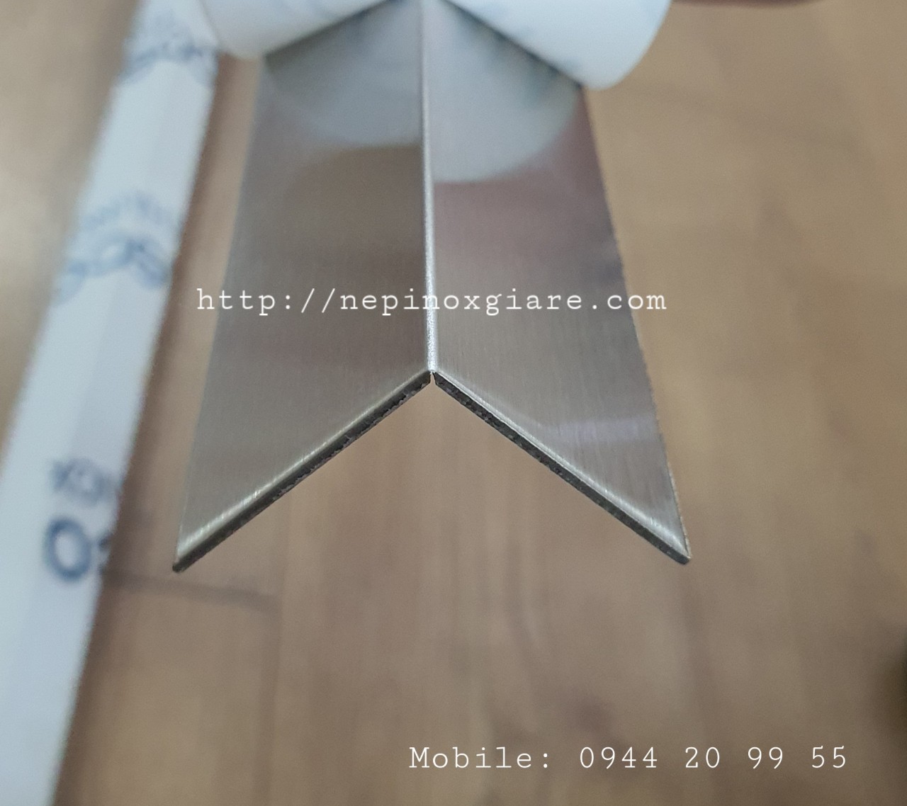 nẹp inox vàng