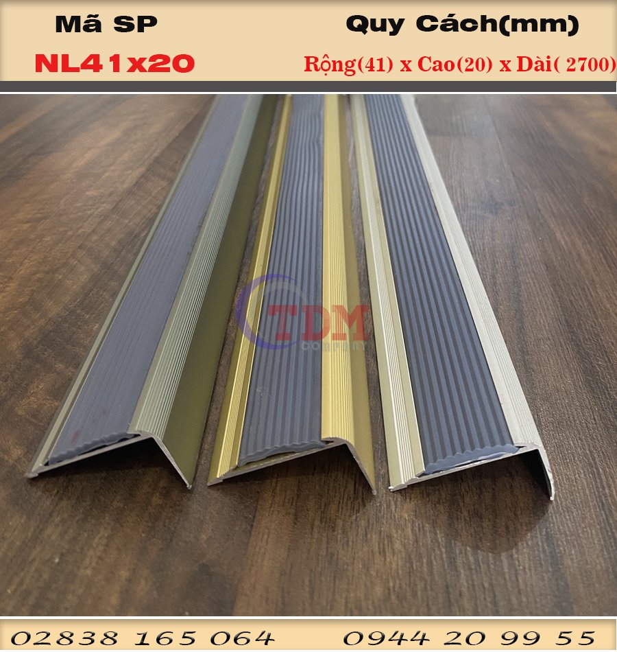 NẸP CẦU THANG L41 NẸP CẦU THANG L41