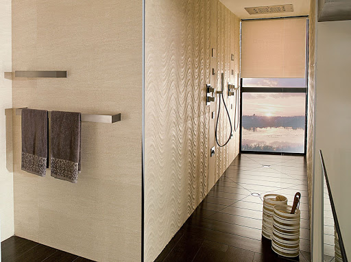 Decor phòng tắm bằng vật liệu nẹp trang trí như thế nào?
