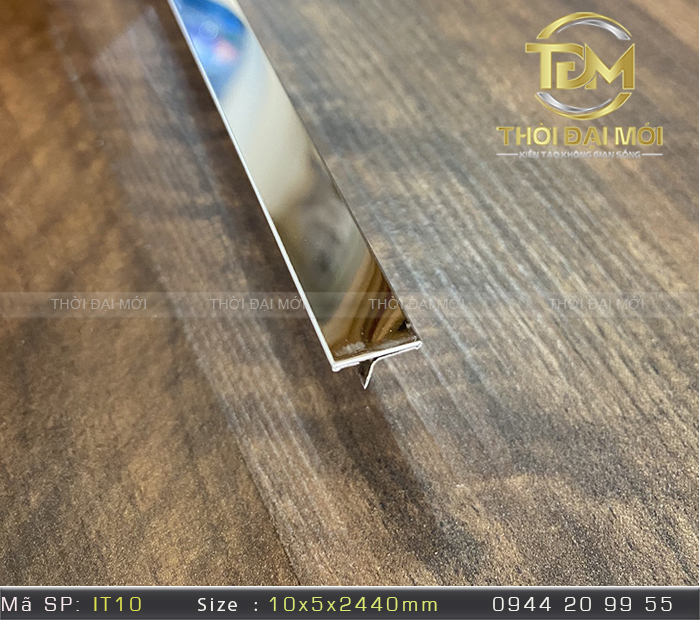 Nẹp Inox Chữ T: 