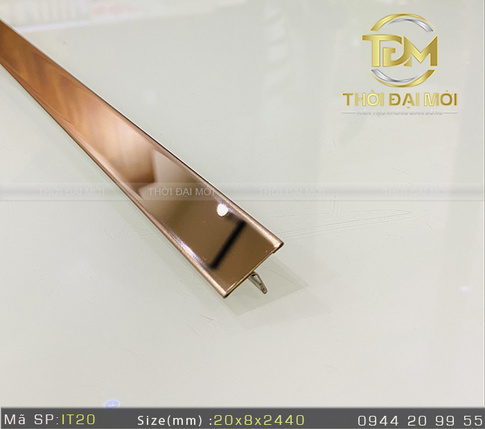 Nẹp Inox Chữ T: 