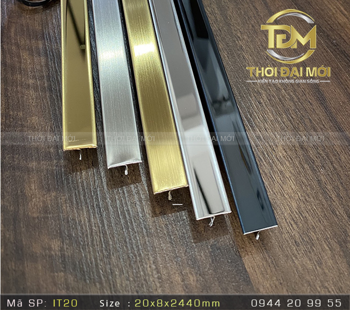 Nẹp Inox Chữ T: 