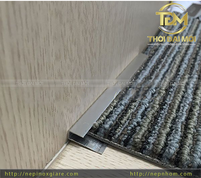 Cách nẹp nhôm thảm quyết định độ hoàn thiện công trình