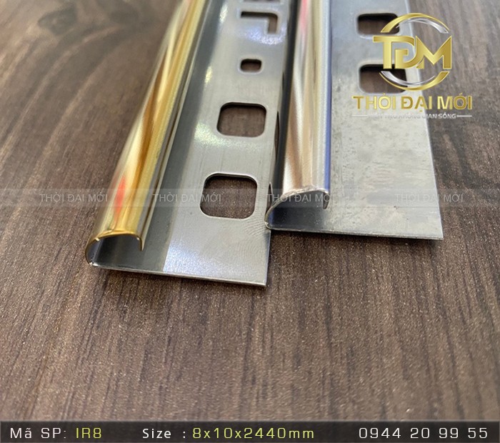 Nẹp Inox Góc Tròn và Góc Vuông: Chìa Khóa Nâng Tầm Giá Trị Thẩm Mỹ và Độ Bền Cho Mọi Công Trình