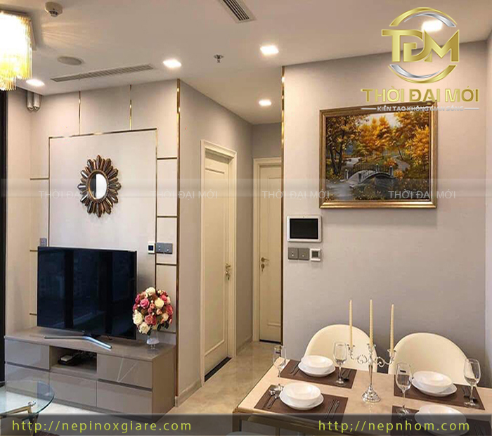 Nẹp đồng và nghệ thuật phong thủy trong kiến trúc hiện đại