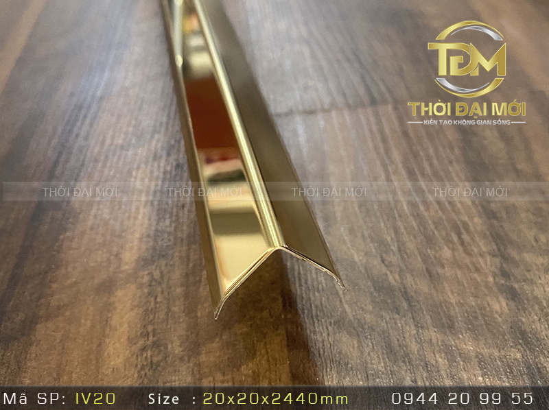 Nẹp inox chữ V giải pháp bảo vệ và giữ nét đẹp cho mọi góc cạnh