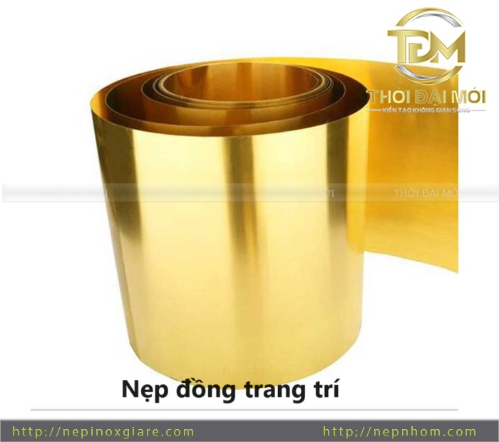 Bảng giá nẹp đồng trang trí chính hãng mới nhất giá ưu đãi