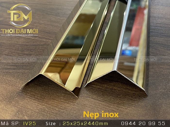 Bảng giá nẹp inox chữ V chính hãng mới nhất giá ưu đãi