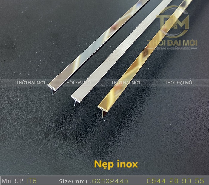 Bảng giá nẹp inox trang trí chính hãng mới nhất giá ưu đãi