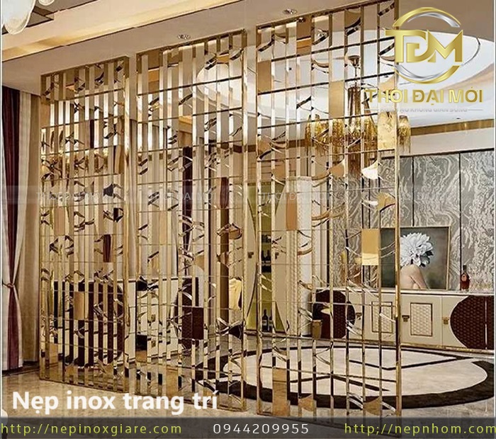 Bảng giá nẹp inox trang trí trần chính hãng mới nhất giá ưu đãi