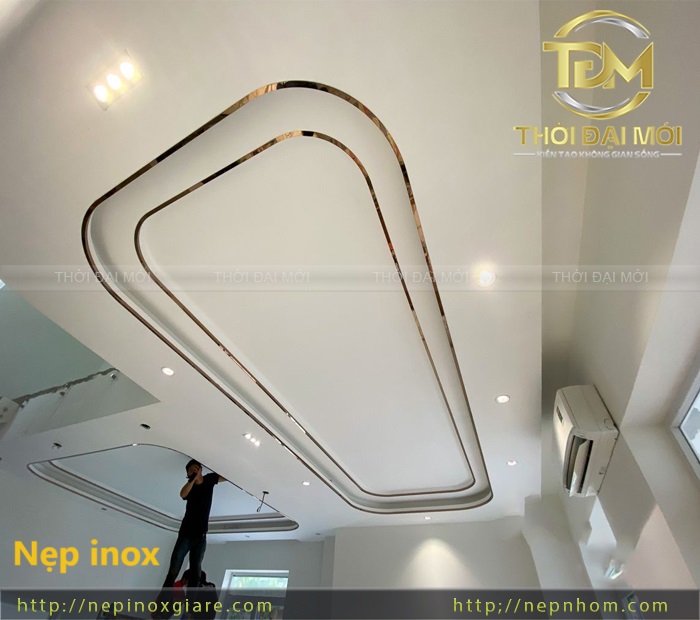 Bảng giá nẹp inox trang trí trần chính hãng mới nhất giá ưu đãi