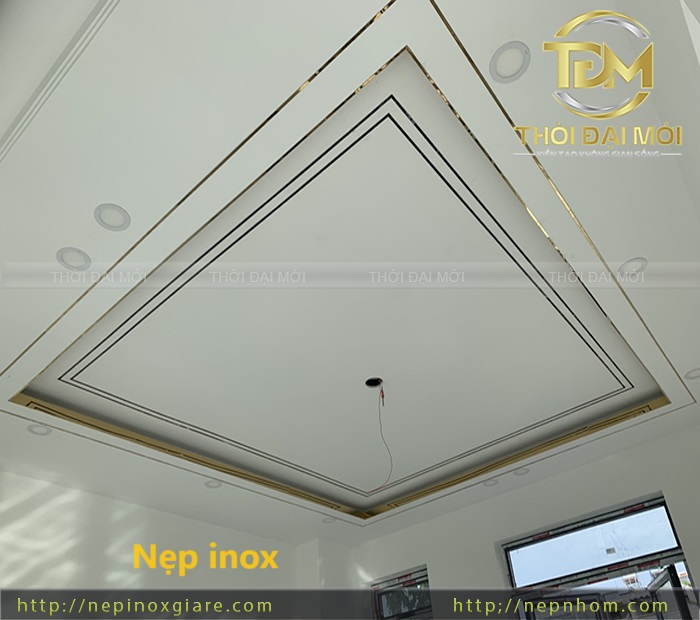 Bảng giá nẹp inox trang trí trần chính hãng mới nhất giá ưu đãi