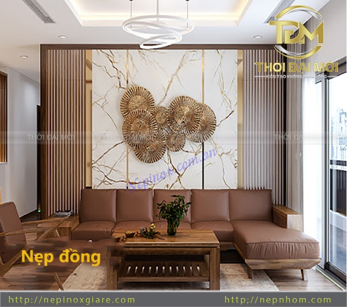 Tìm hiểu thông tin về một số loại nẹp đồng trang trí phổ biến