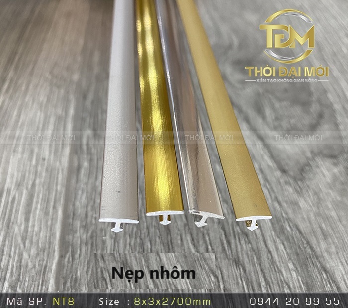 Bảng giá nẹp nhôm chữ T chính hãng mới nhất giá ưu đãi