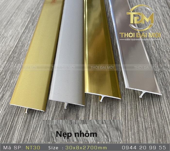 Bảng giá nẹp nhôm chữ T chính hãng mới nhất giá ưu đãi