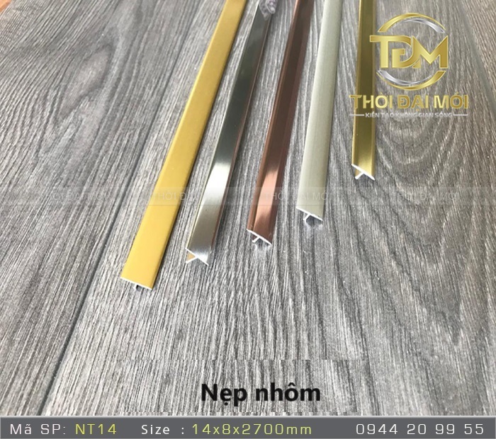 Bảng giá nẹp nhôm chữ T chính hãng mới nhất giá ưu đãi