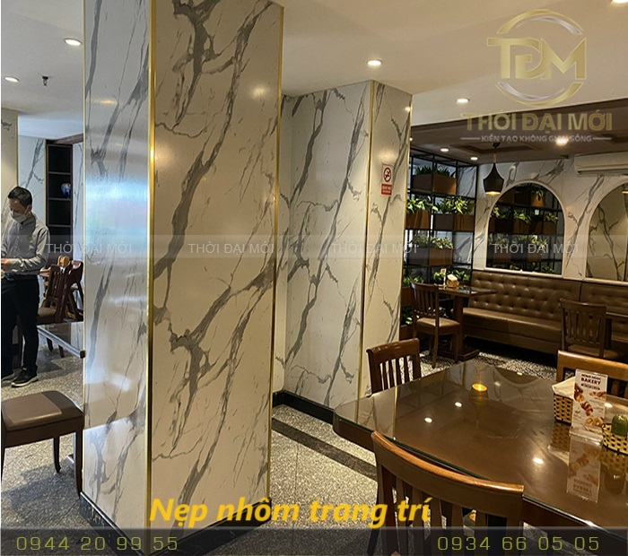 Bảng giá nẹp nhôm chữ V trang trí chính hãng giá rẻ