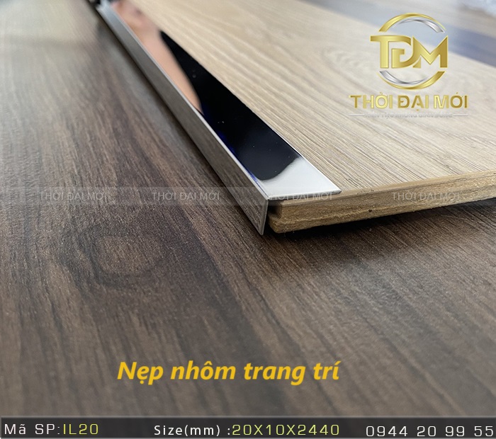 Bảng giá nẹp nhôm sàn gỗ chính hãng mới nhất giá ưu đãi