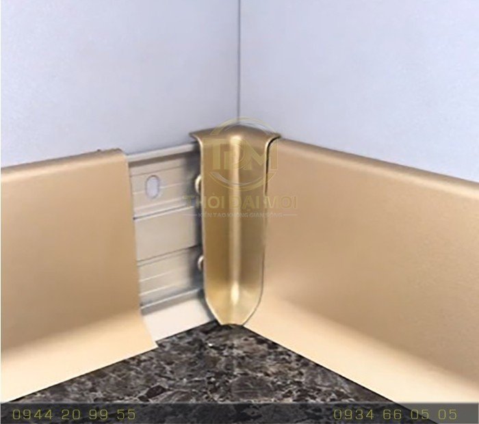 Các loại nẹp nhôm phổ biến và ứng dụng trong nội thất hiện đại