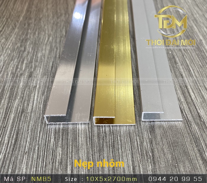 Hướng dẫn thi công nẹp nhôm trang trí