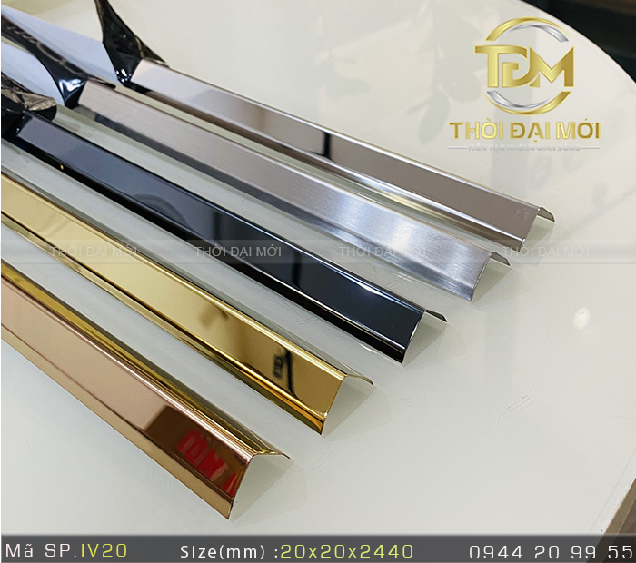 Giải Pháp Trang Trí Vách Đột Phá Và Hiện Đại Cùng Nẹp Inox Chữ V