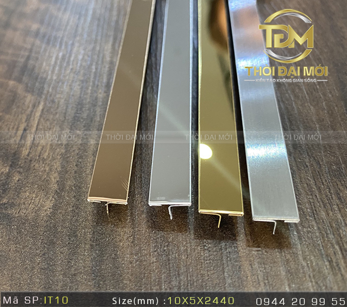 Nẹp Inox Chữ T: 
