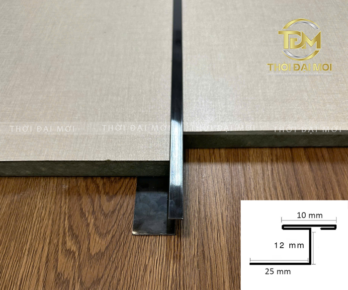 Nẹp H (Chống Rơi Gạch) Inox 304