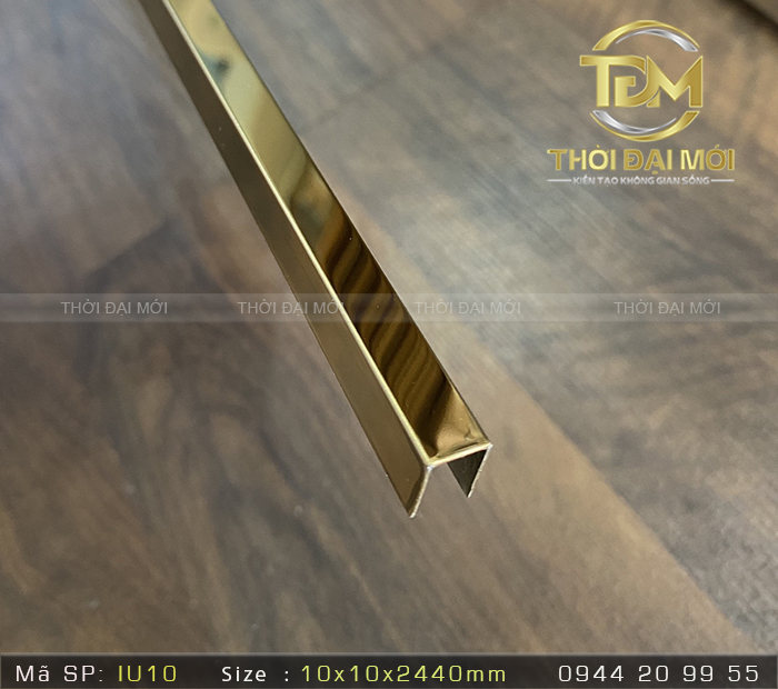 NẸP INOX 304 CHỮ U THỜI ĐẠI MỚI CHUYÊN PHÂN PHỐI TOÀN QUỐC