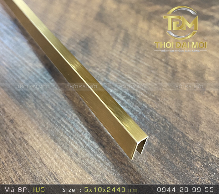 Tại sao ai cũng săn lùng nẹp inox 304 chữ U?