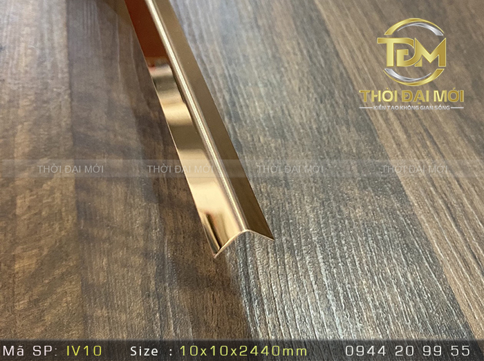 Cách chọn nẹp inox chữ V phù hợp với từng loại công trình