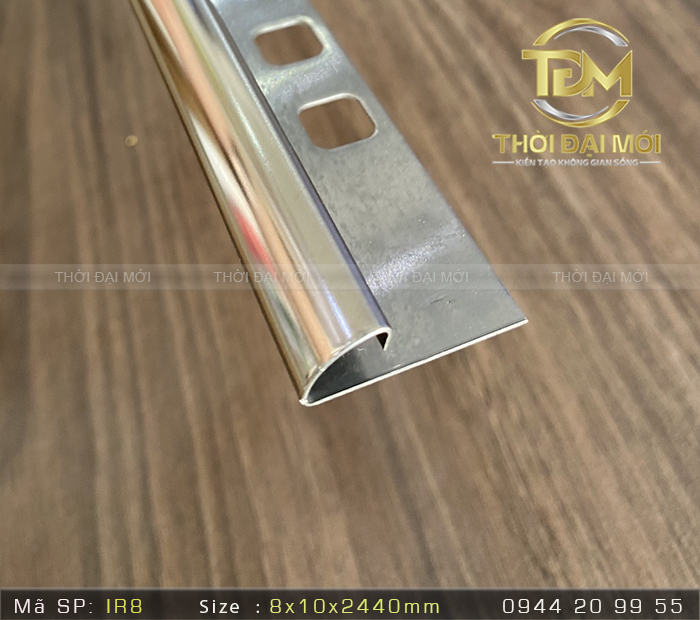 Hoàn thiện ngôi nhà xinh của bạn với nẹp inox góc tròn – nhỏ mà tinh tế