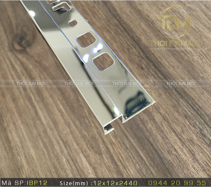 Báo Giá Nẹp Inox Góc Vuông Chính Hãng Thời Đại Mới