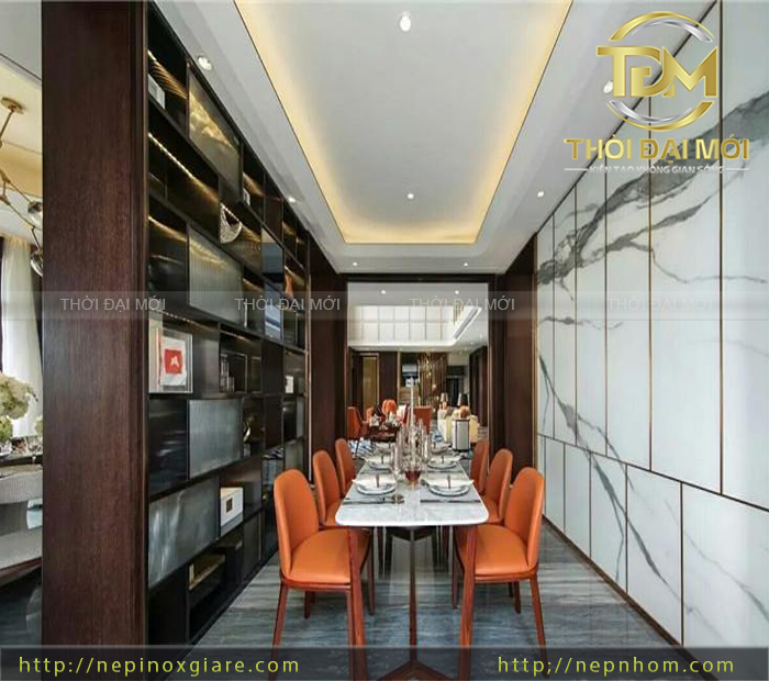 Nẹp Inox Trang Trí Vách: Điểm Nhấn Kim Loại Nâng Tầm Nội Thất