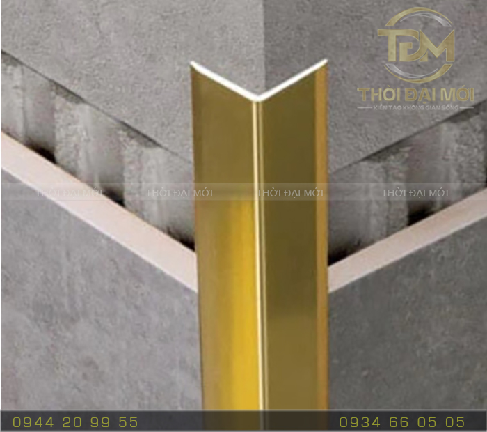 Nẹp nhôm chữ V – Giải pháp bo góc vừa đẹp vừa bền cho mọi công trình