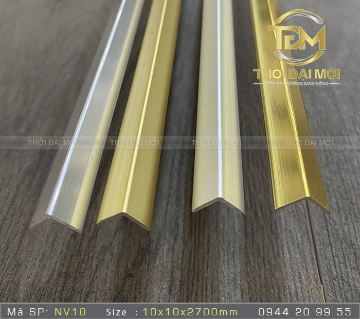 Nẹp nhôm chữ V – Giải pháp bo góc vừa đẹp vừa bền cho mọi công trình