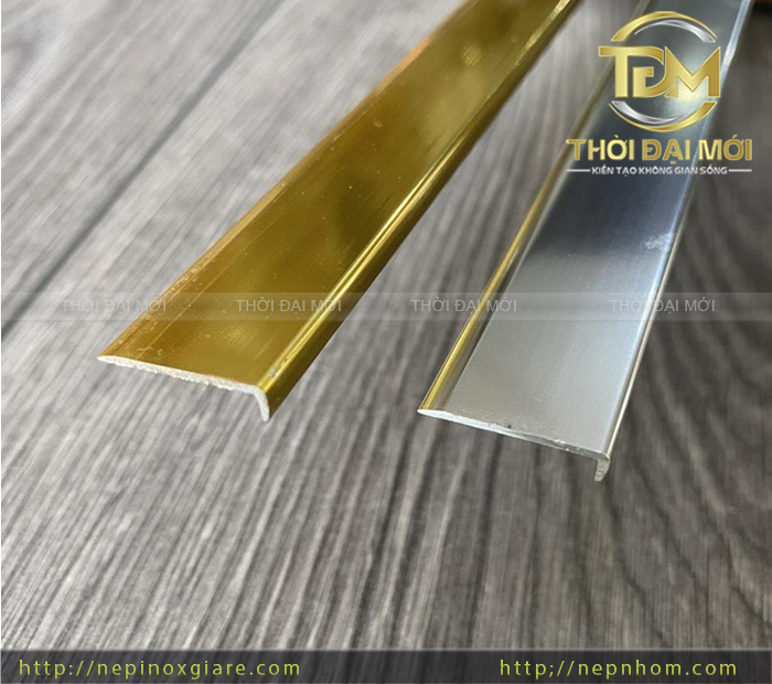 Nẹp Nhôm Chữ L: Chi Tiết Trang Trí Định Hình Thẩm Mỹ Công Trình Hiện Đại
