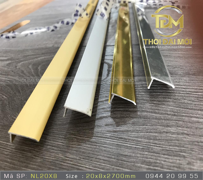 Cách chọn nẹp nhôm chữ L phù hợp với không gian nội thất