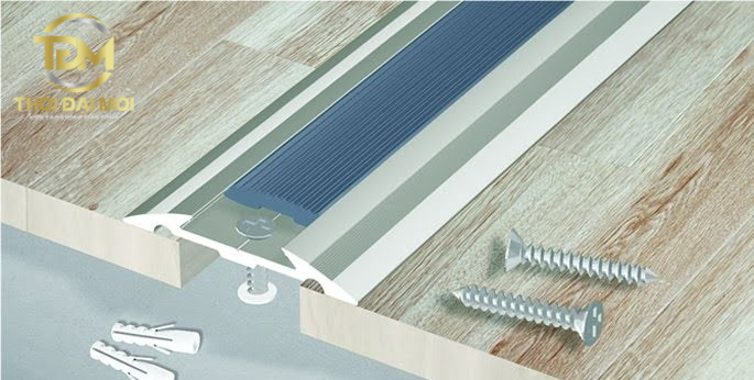 Nẹp Nhôm Mặt Bằng Giúp Sàn Gọn Gàng Không Lo Hở Mép