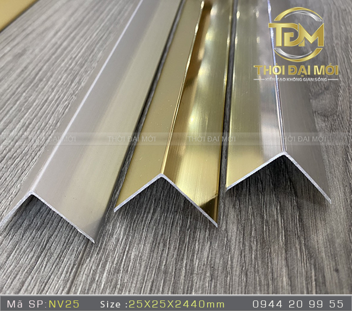 Nẹp nhôm chữ V: Công cụ kiến tạo trật tự và phân cấp thị giác trong kiến trúc