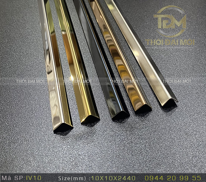 Sản Xuất Nẹp Inox Theo Yêu Cầu Chuẩn Kích Thước