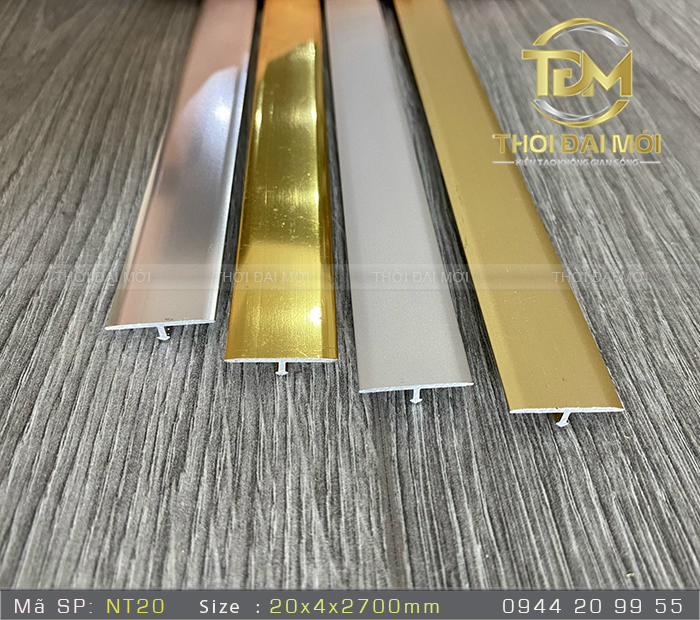 Phân tích sâu về sự cộng hưởng vật liệu giữa nẹp nhôm và sàn nhựa SPC/LVT