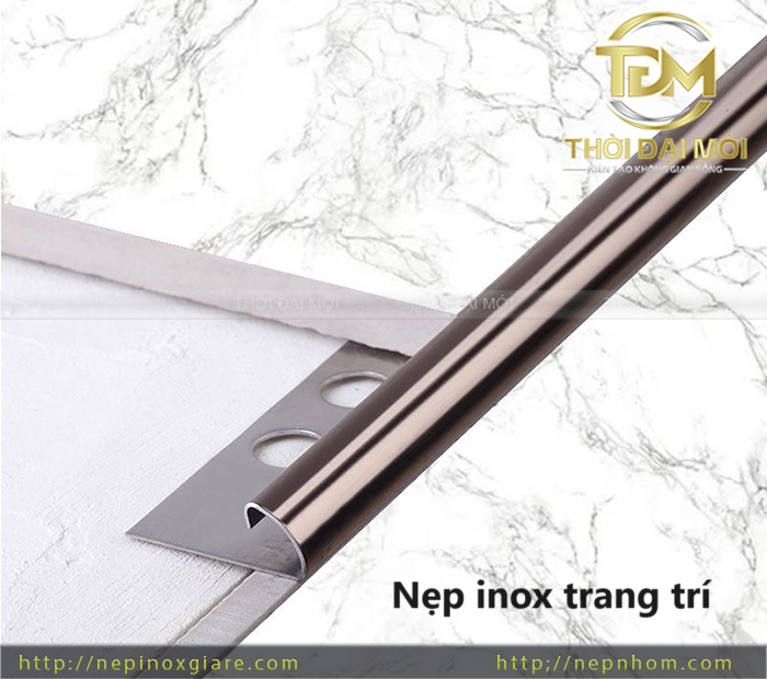 Tại sao nên sử dụng nẹp inox góc tròn trong trang trí nhà cửa