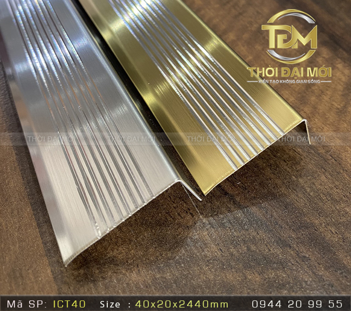 Tăng Tuổi Thọ Cầu Thang Với Nẹp Inox Chất Lượng Cao