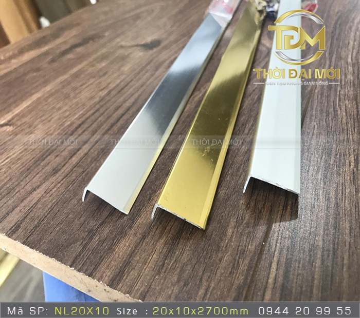 Top nẹp nhôm trang trí phổ biến tại quận Gò Vấp