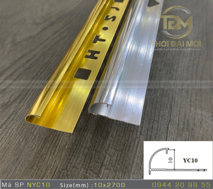 Top sản phẩm nẹp nhôm trang trí hiện nay tại Quận 11