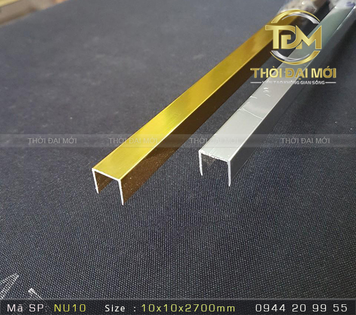 Top sản phẩm nẹp nhôm trang trí hiện nay tại quận 10