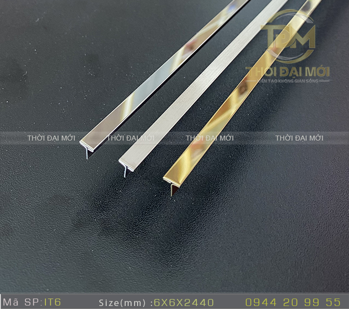 Vứt bỏ lọ keo silicone lem nhem, dùng nẹp inox chữ T xử lý khe giãn cách mới là chuẩn