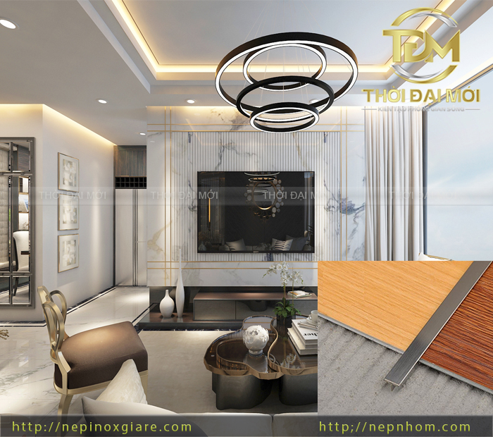 Bí Thuật Giúp Hack Trần Nhà Cao Rộng Nhờ Nẹp Inox Trang Trí Trần