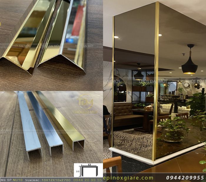 Nẹp nhôm trang trí: 5 trường hợp nên và không nên dùng