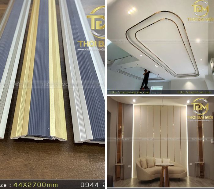 Nẹp nhôm trang trí: 5 trường hợp nên và không nên dùng